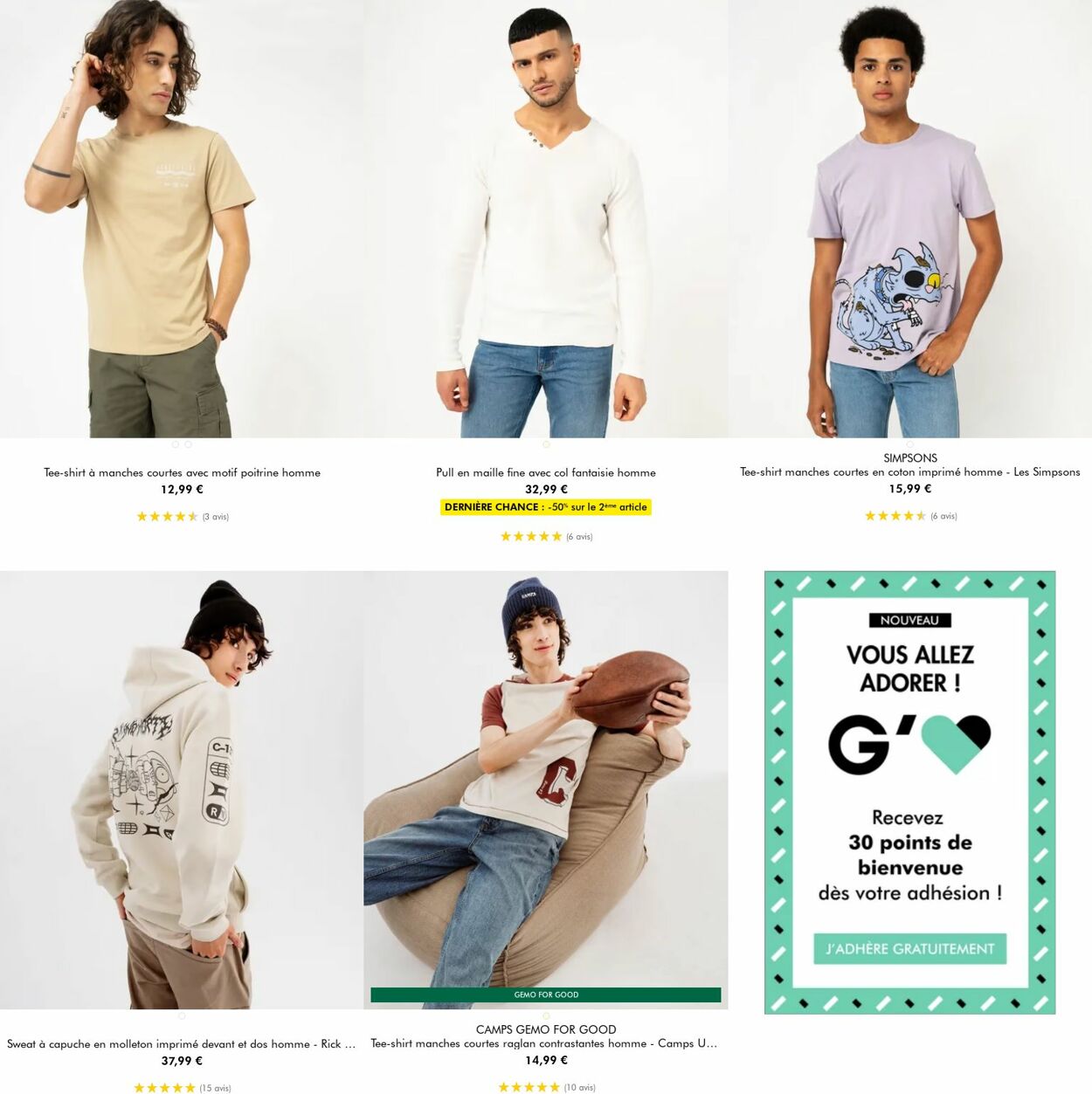 Catalogue Gémo 21.05.2025 - 03.06.2025