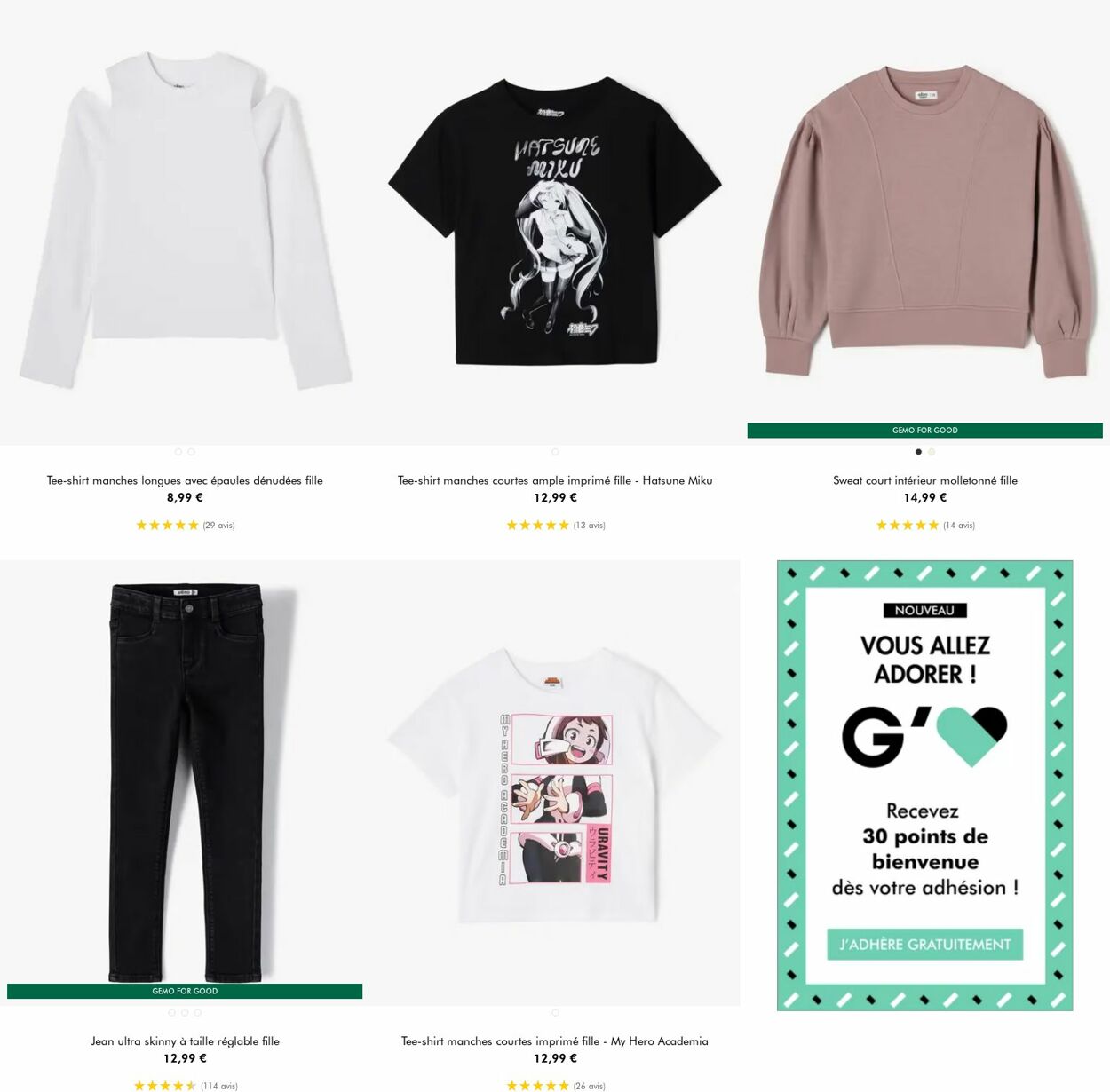 Catalogue Gémo 21.05.2025 - 03.06.2025