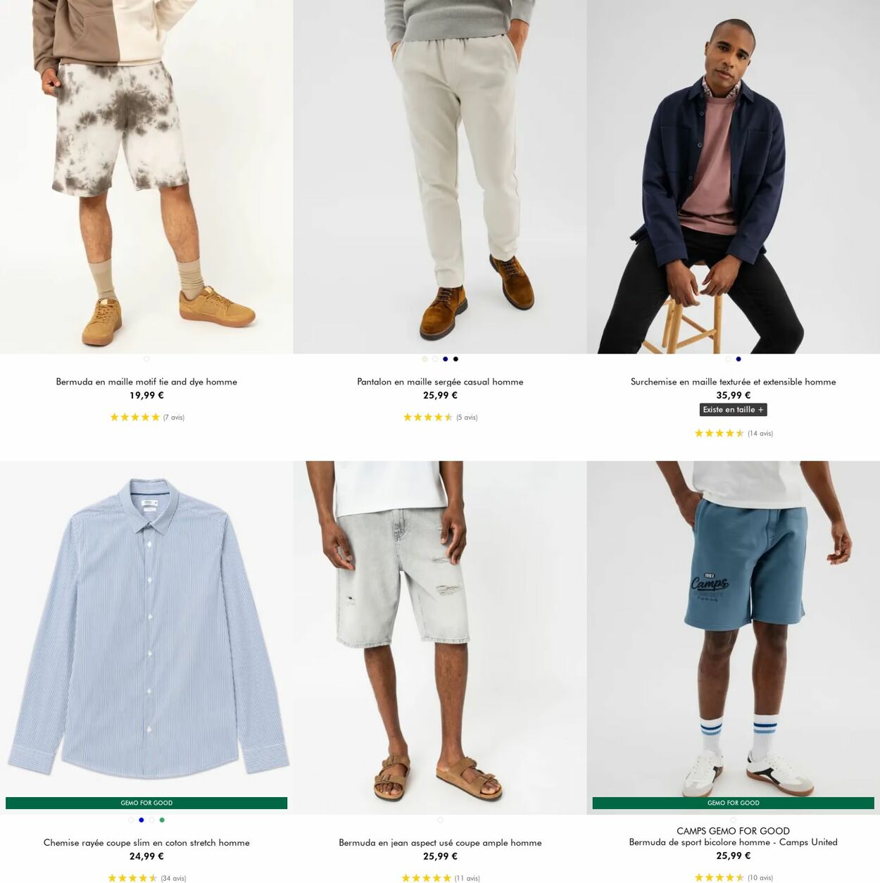 Catalogue Gémo 13.08.2025 - 26.08.2025