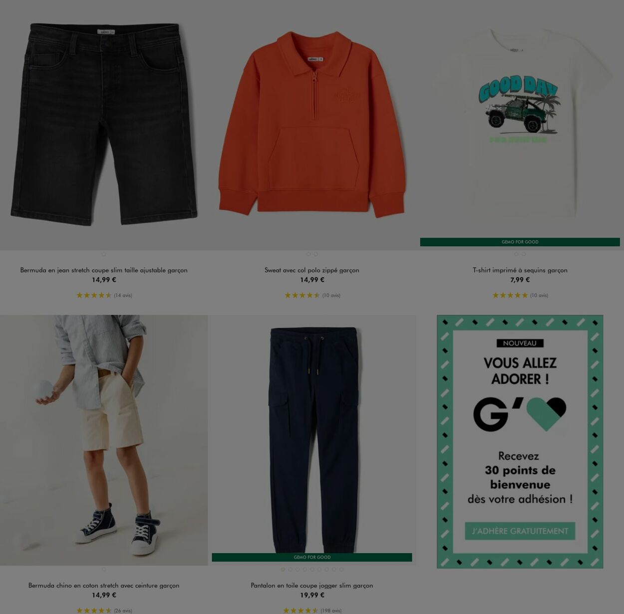 Catalogue Gémo 13.08.2025 - 26.08.2025