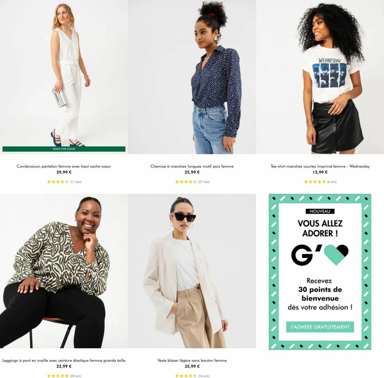 Catalogue Gémo 13.08.2025 - 26.08.2025