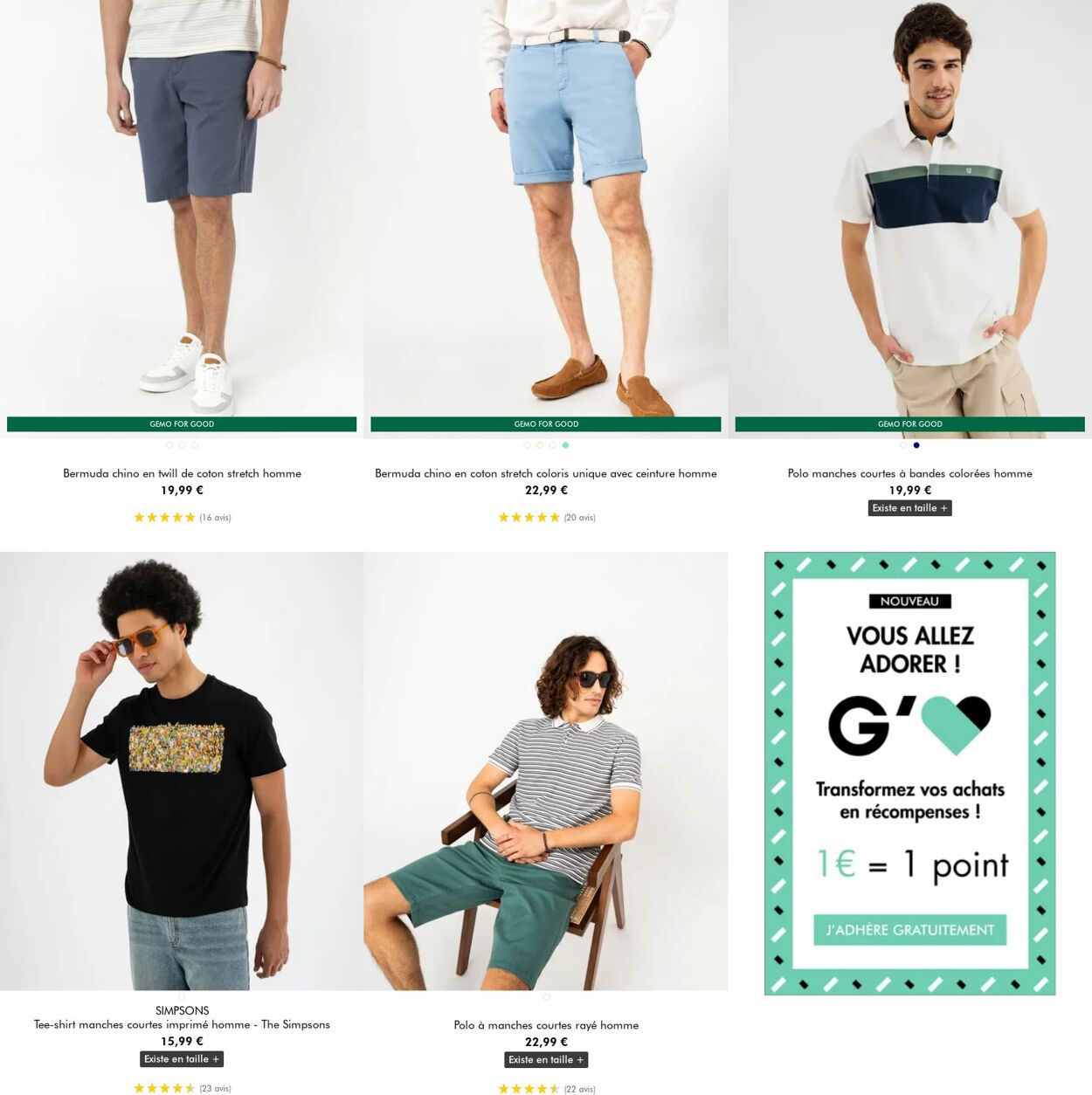 Catalogue Gémo 13.08.2025 - 26.08.2025
