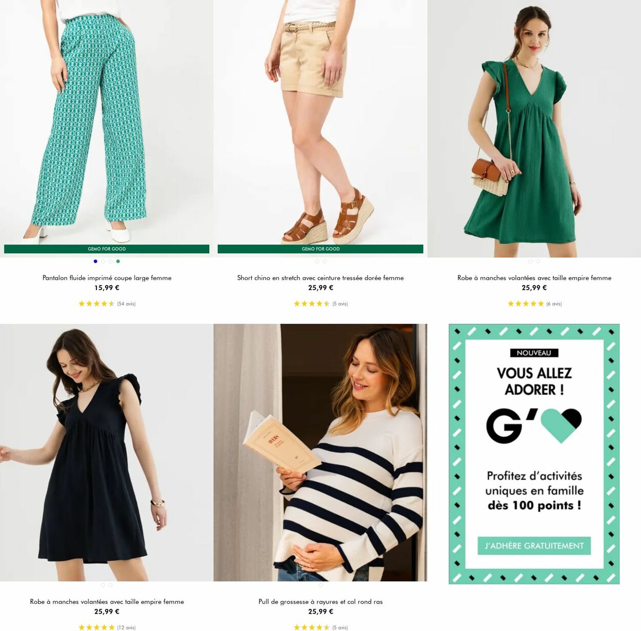 Catalogue Gémo 13.08.2025 - 26.08.2025
