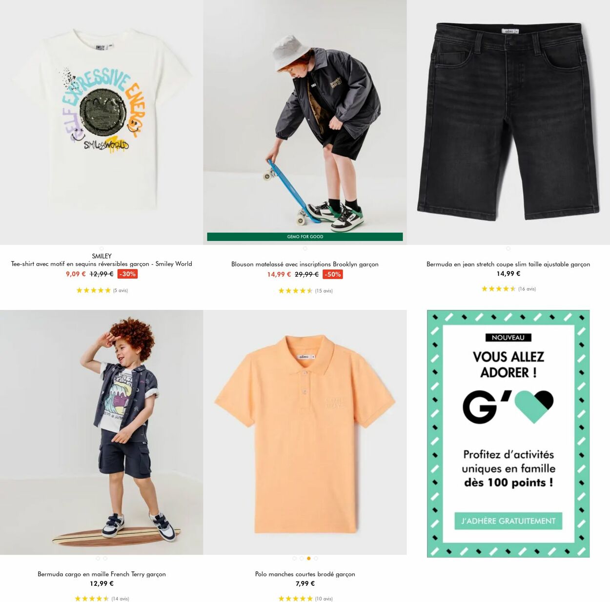 Catalogue Gémo 17.09.2025 - 30.09.2025