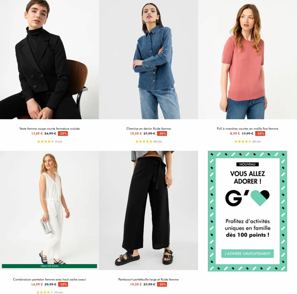 Catalogue Gémo 17.09.2025 - 30.09.2025