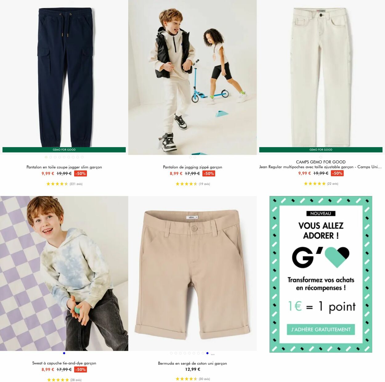 Catalogue Gémo 17.09.2025 - 30.09.2025