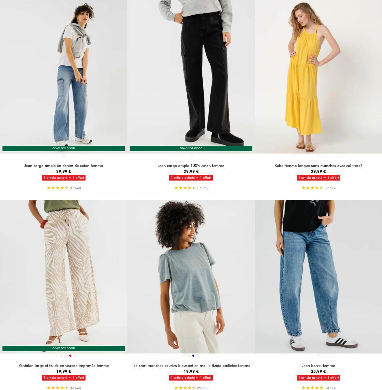 Catalogue Gémo 30.07.2025 - 12.08.2025
