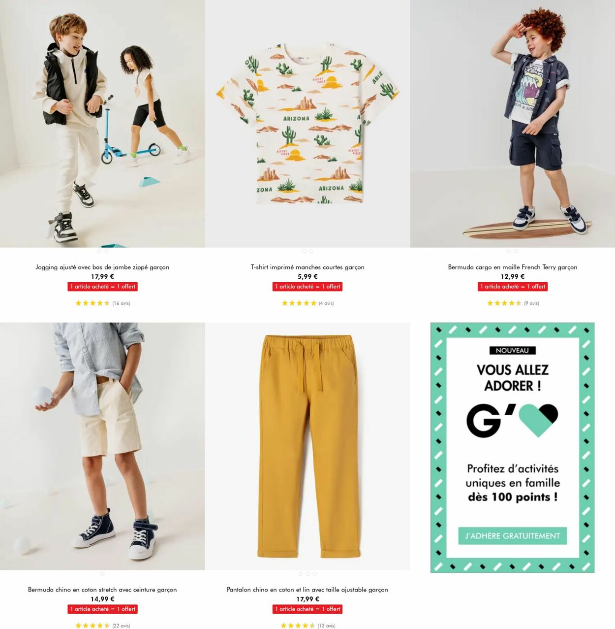 Catalogue Gémo 30.07.2025 - 12.08.2025