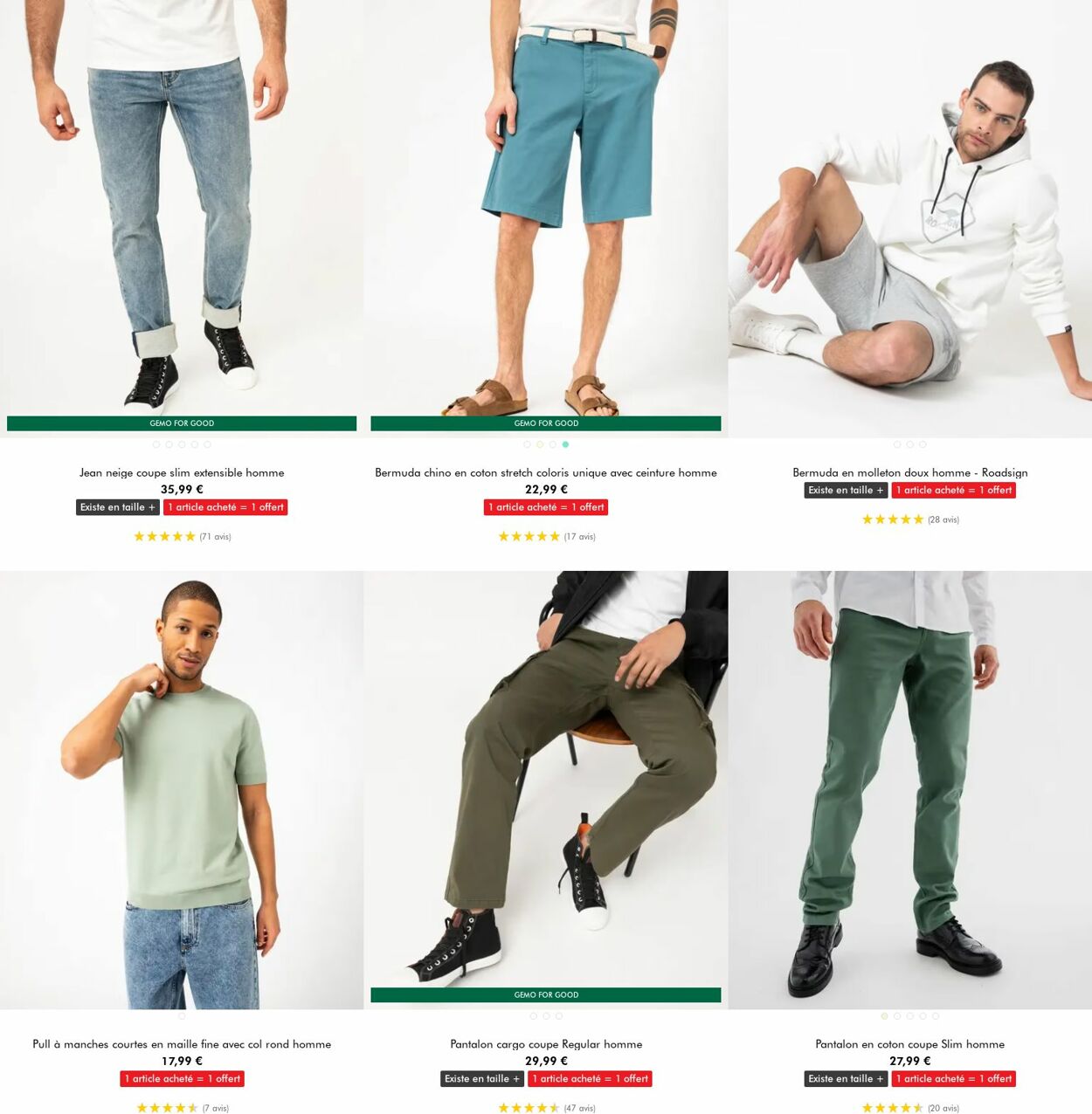 Catalogue Gémo 30.07.2025 - 12.08.2025