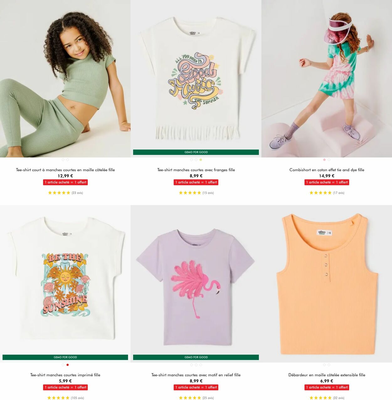Catalogue Gémo 30.07.2025 - 12.08.2025