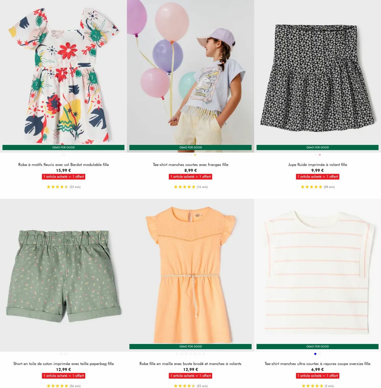 Catalogue Gémo 30.07.2025 - 12.08.2025