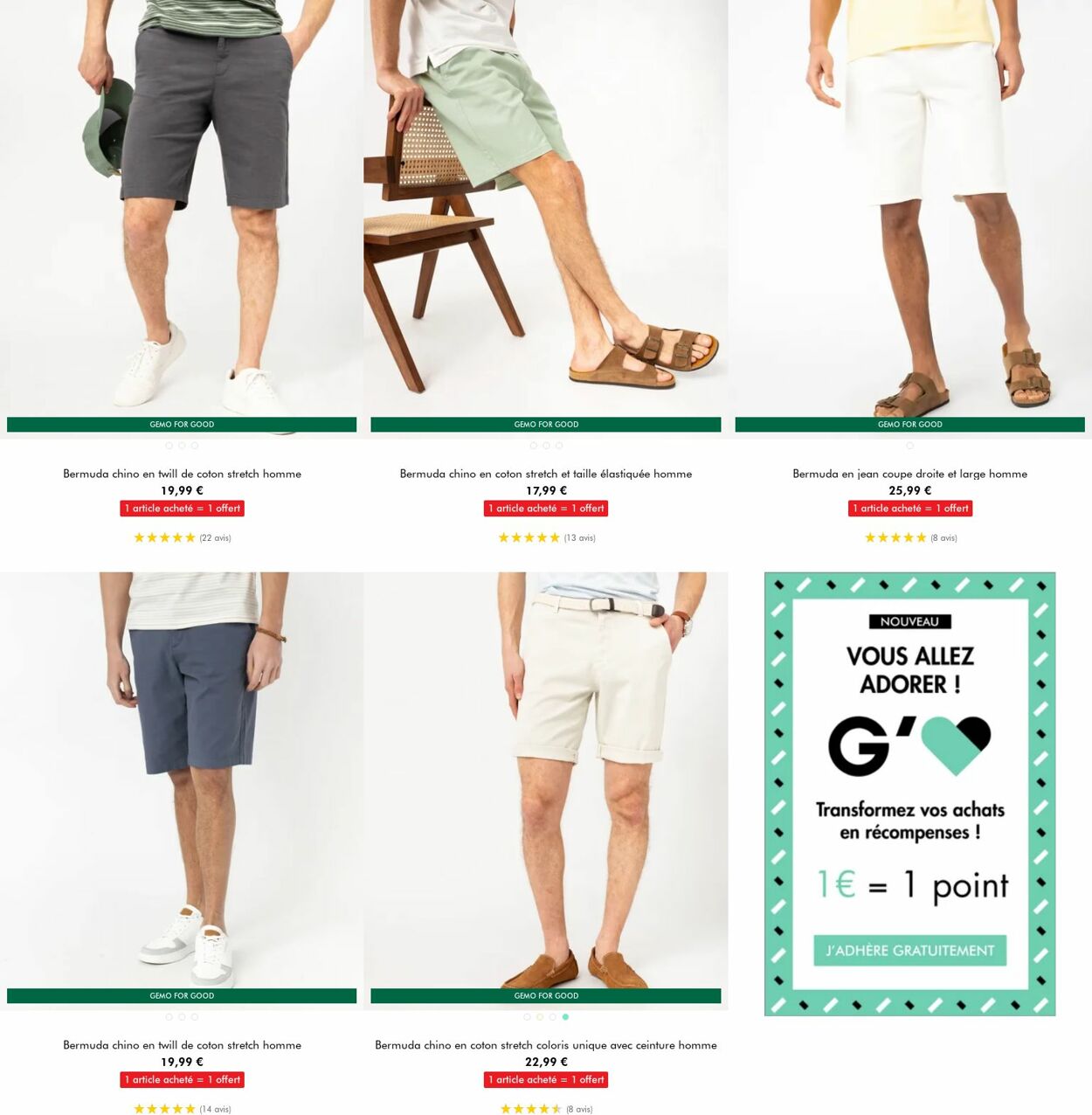 Catalogue Gémo 30.07.2025 - 12.08.2025