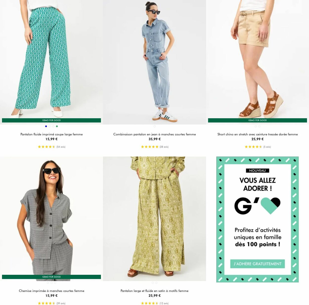 Catalogue Gémo 27.08.2025 - 09.09.2025