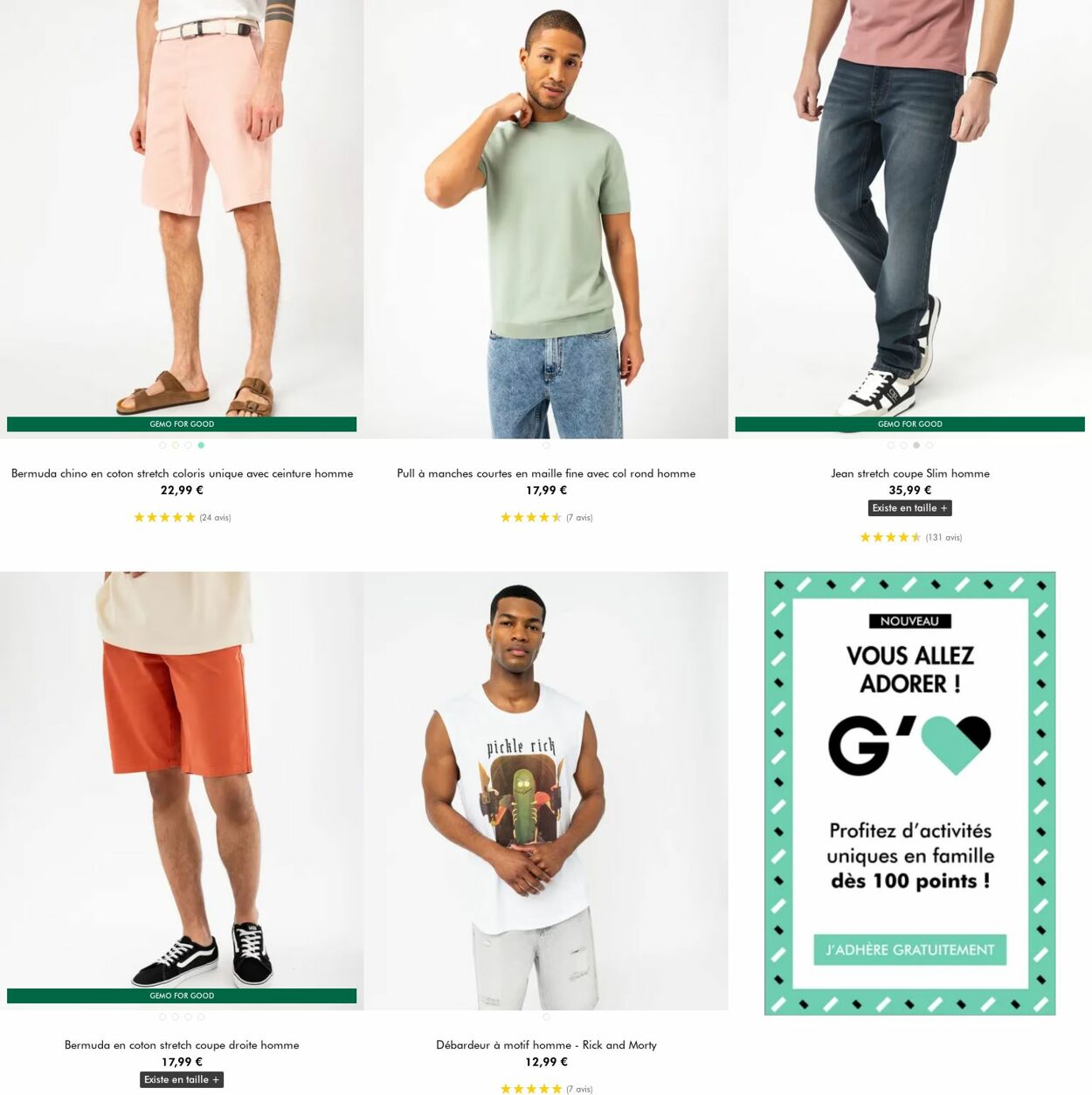Catalogue Gémo 27.08.2025 - 09.09.2025