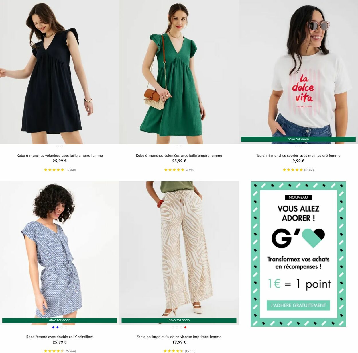 Catalogue Gémo 27.08.2025 - 09.09.2025