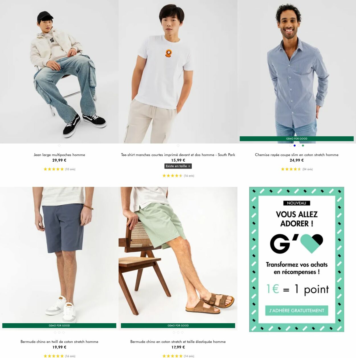 Catalogue Gémo 27.08.2025 - 09.09.2025