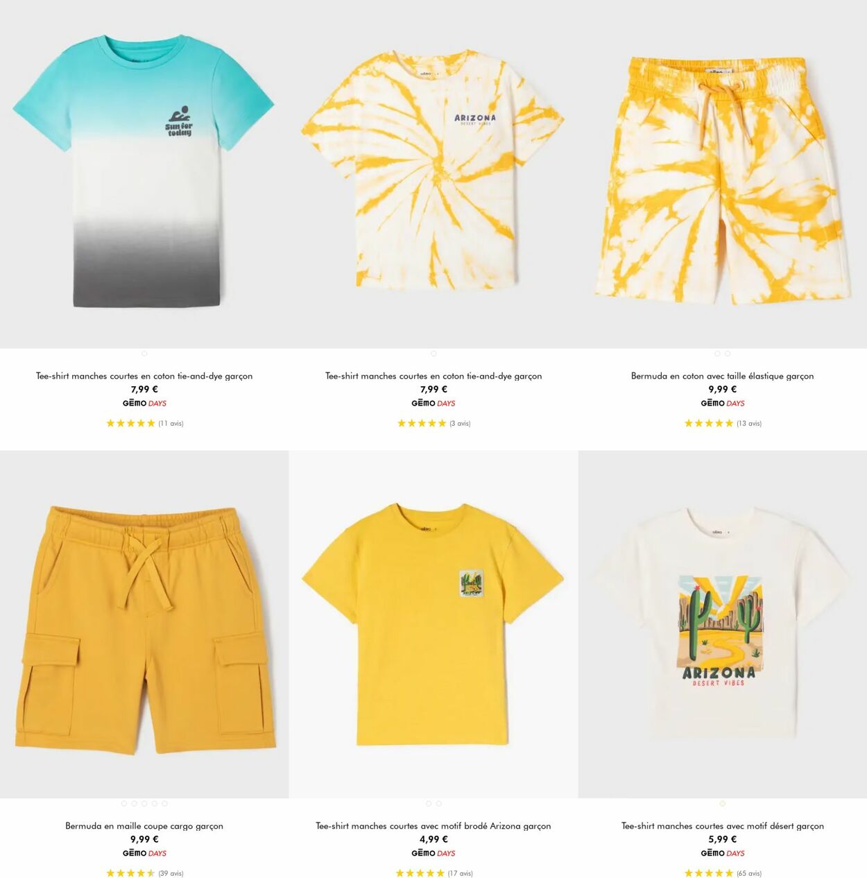 Catalogue Gémo 18.06.2025 - 01.07.2025