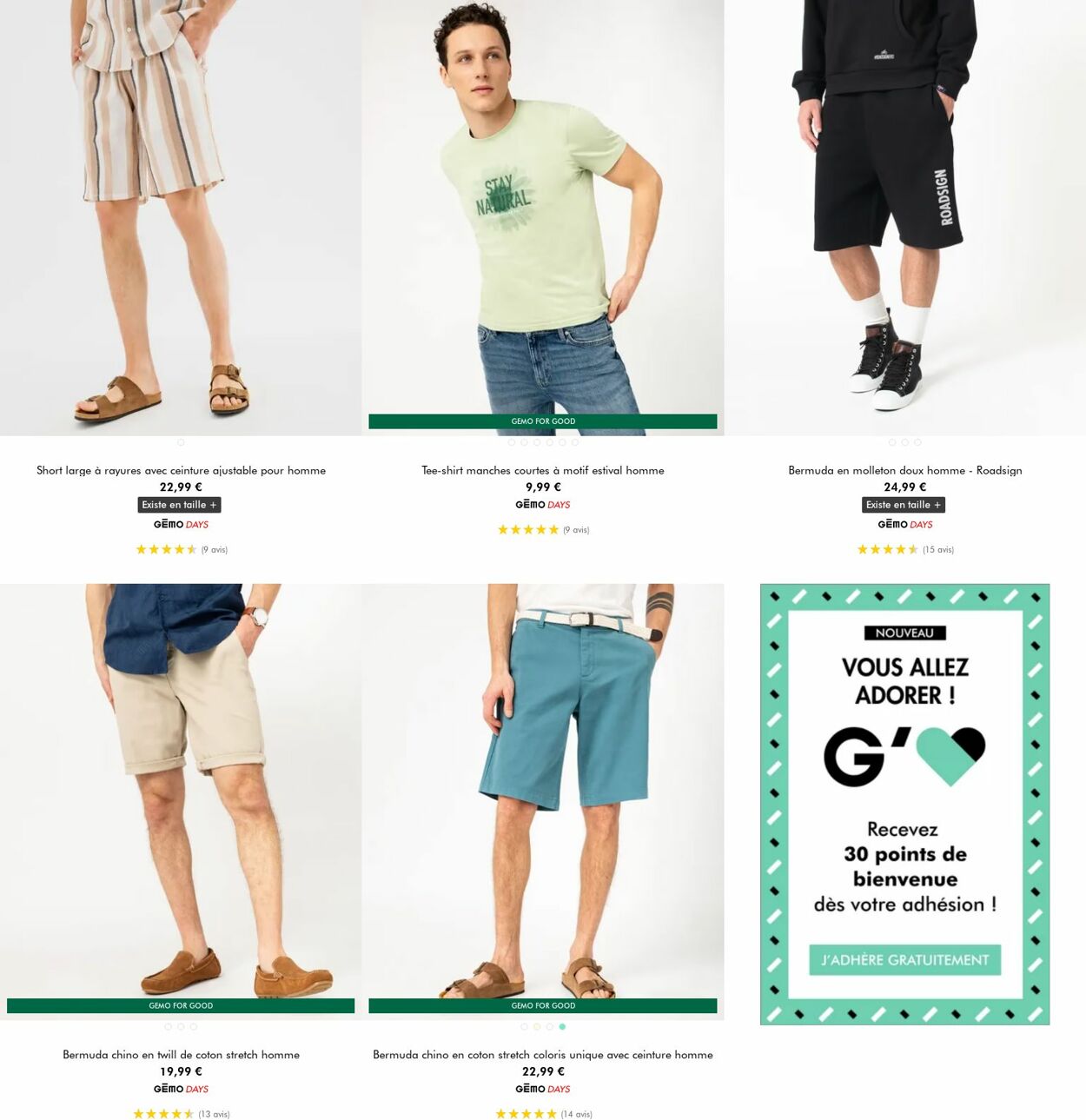 Catalogue Gémo 18.06.2025 - 01.07.2025