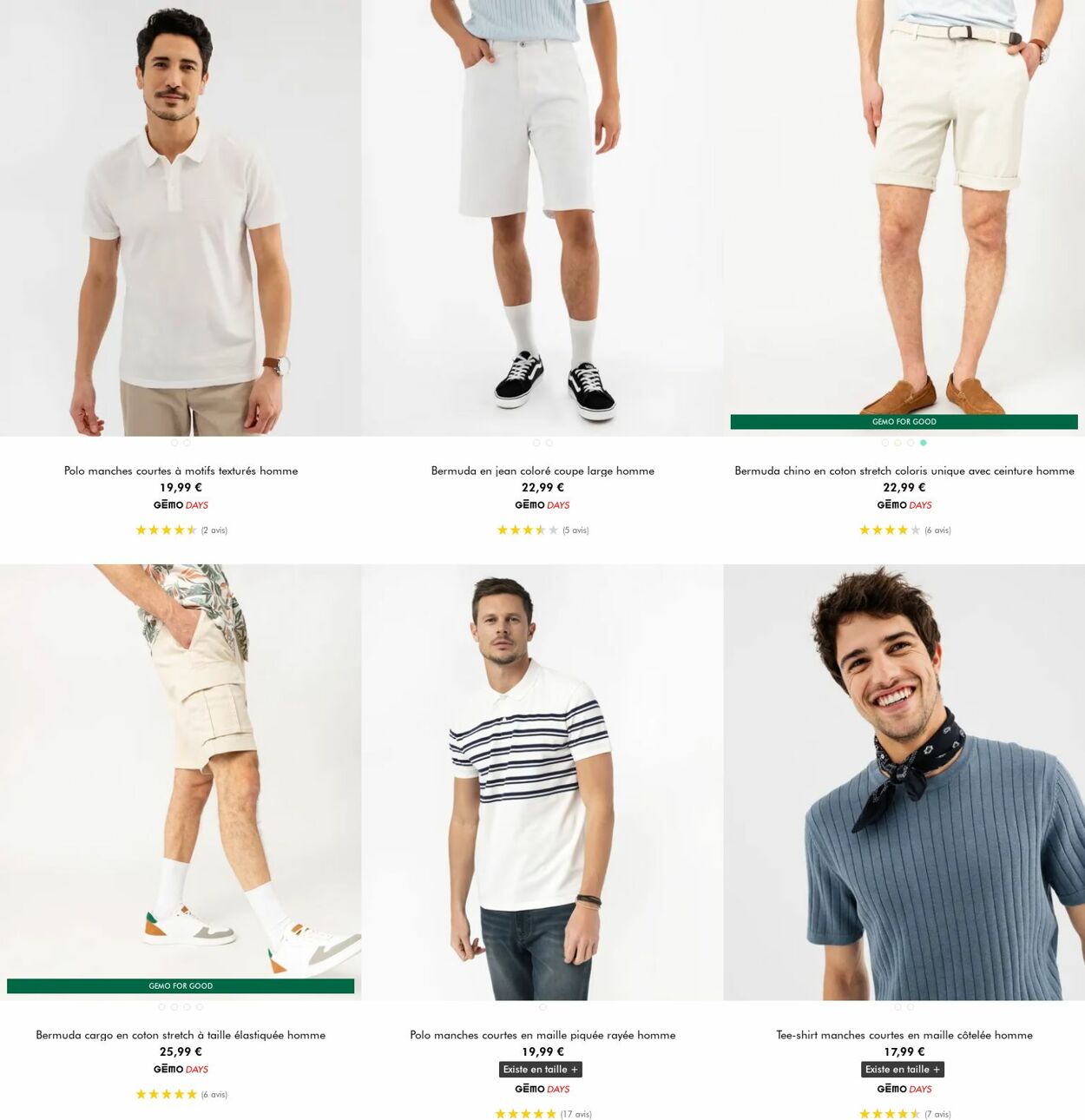 Catalogue Gémo 18.06.2025 - 01.07.2025