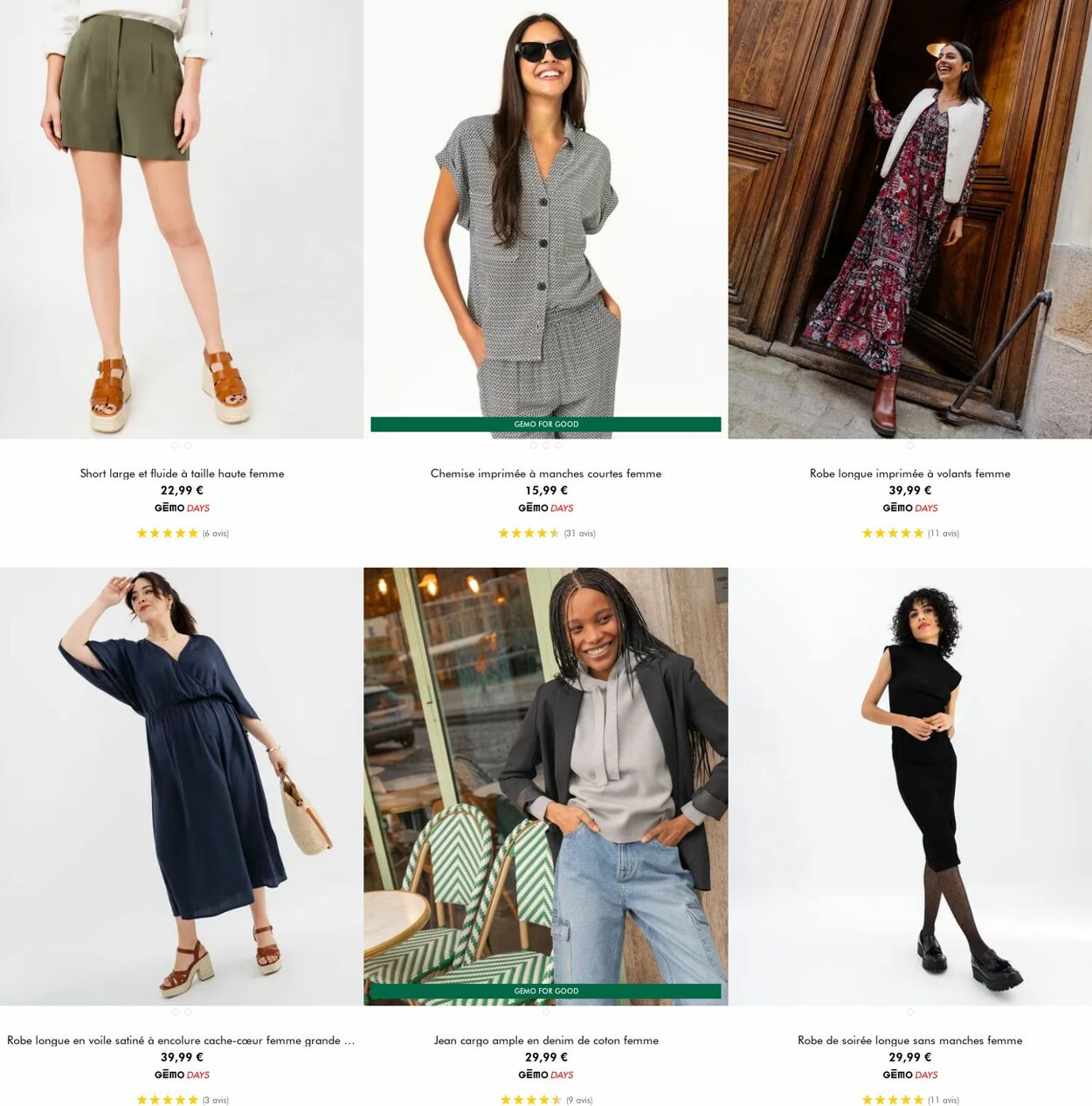 Catalogue Gémo 18.06.2025 - 01.07.2025