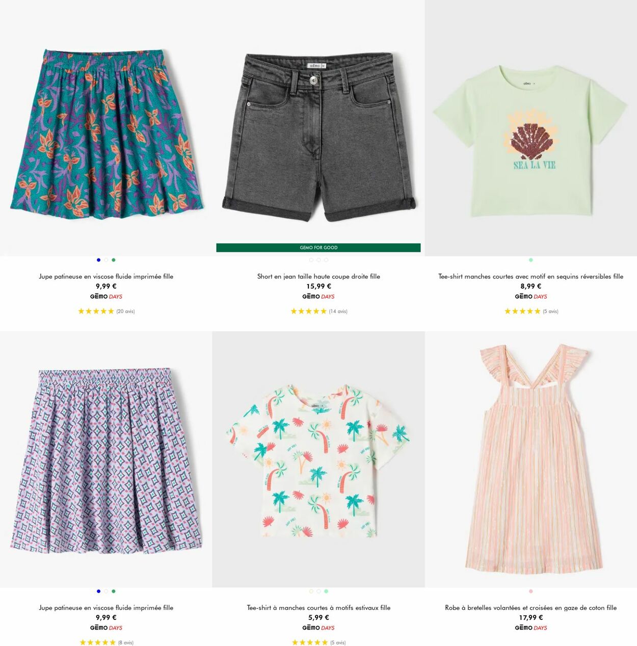 Catalogue Gémo 18.06.2025 - 01.07.2025
