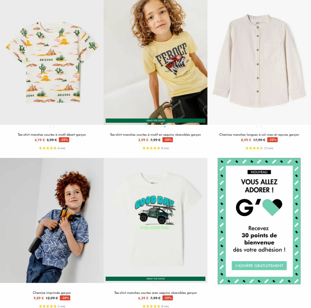 Catalogue Gémo 16.07.2025 - 29.07.2025
