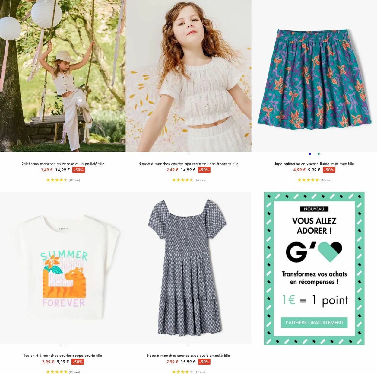 Catalogue Gémo 16.07.2025 - 29.07.2025