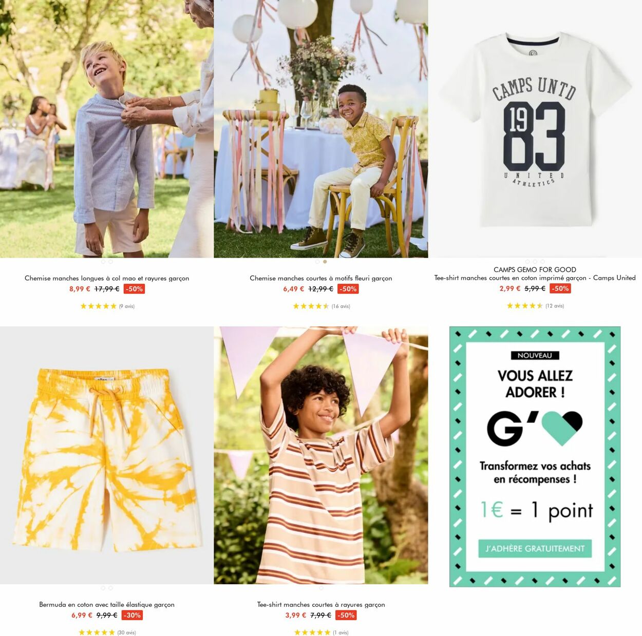 Catalogue Gémo 16.07.2025 - 29.07.2025