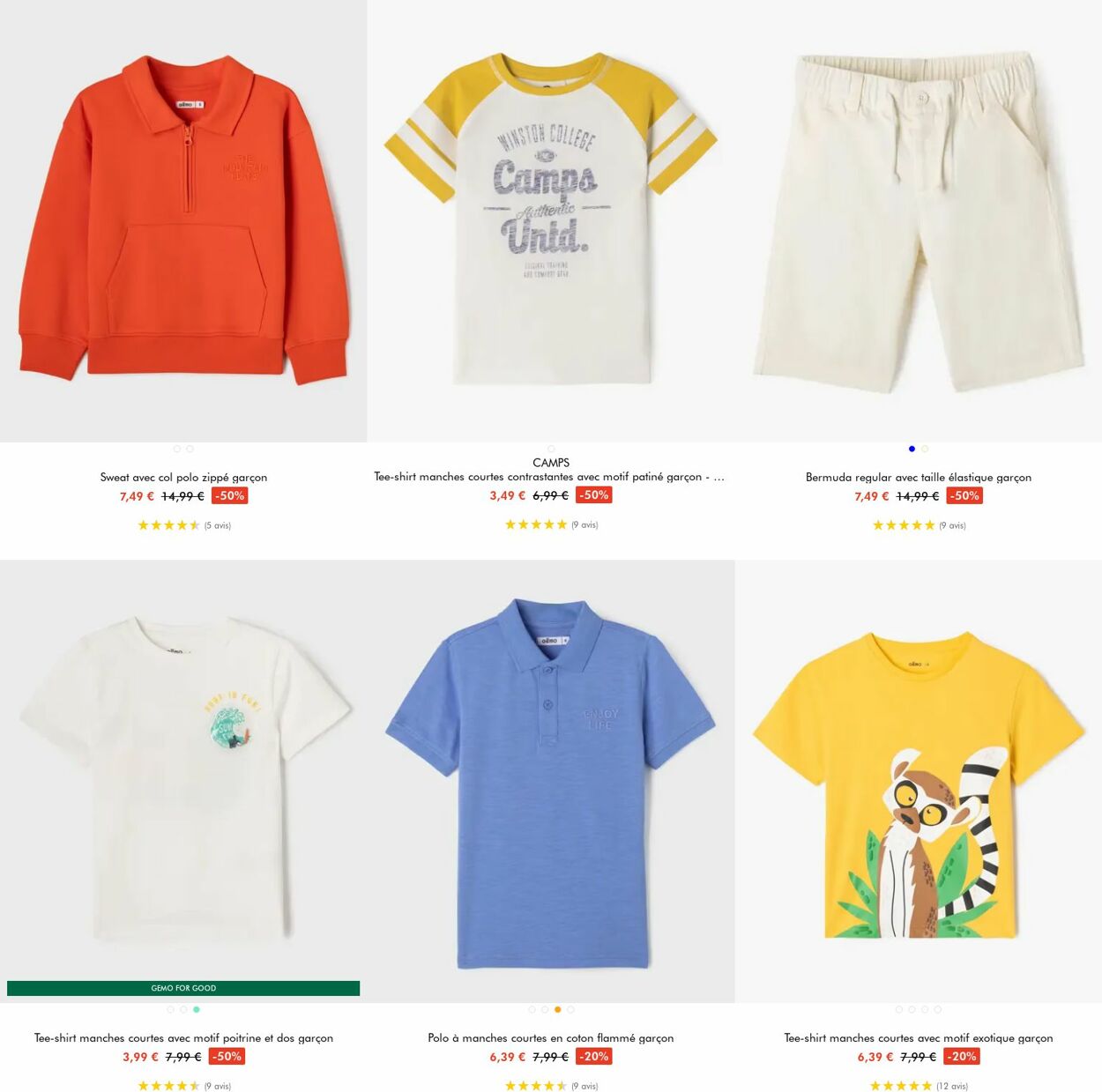 Catalogue Gémo 16.07.2025 - 29.07.2025