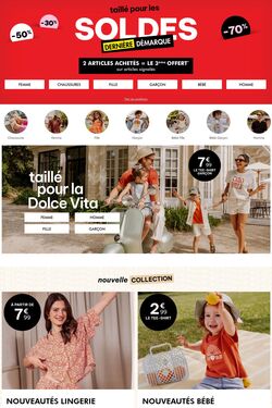 Catalogue Gémo 16.07.2025 - 29.07.2025