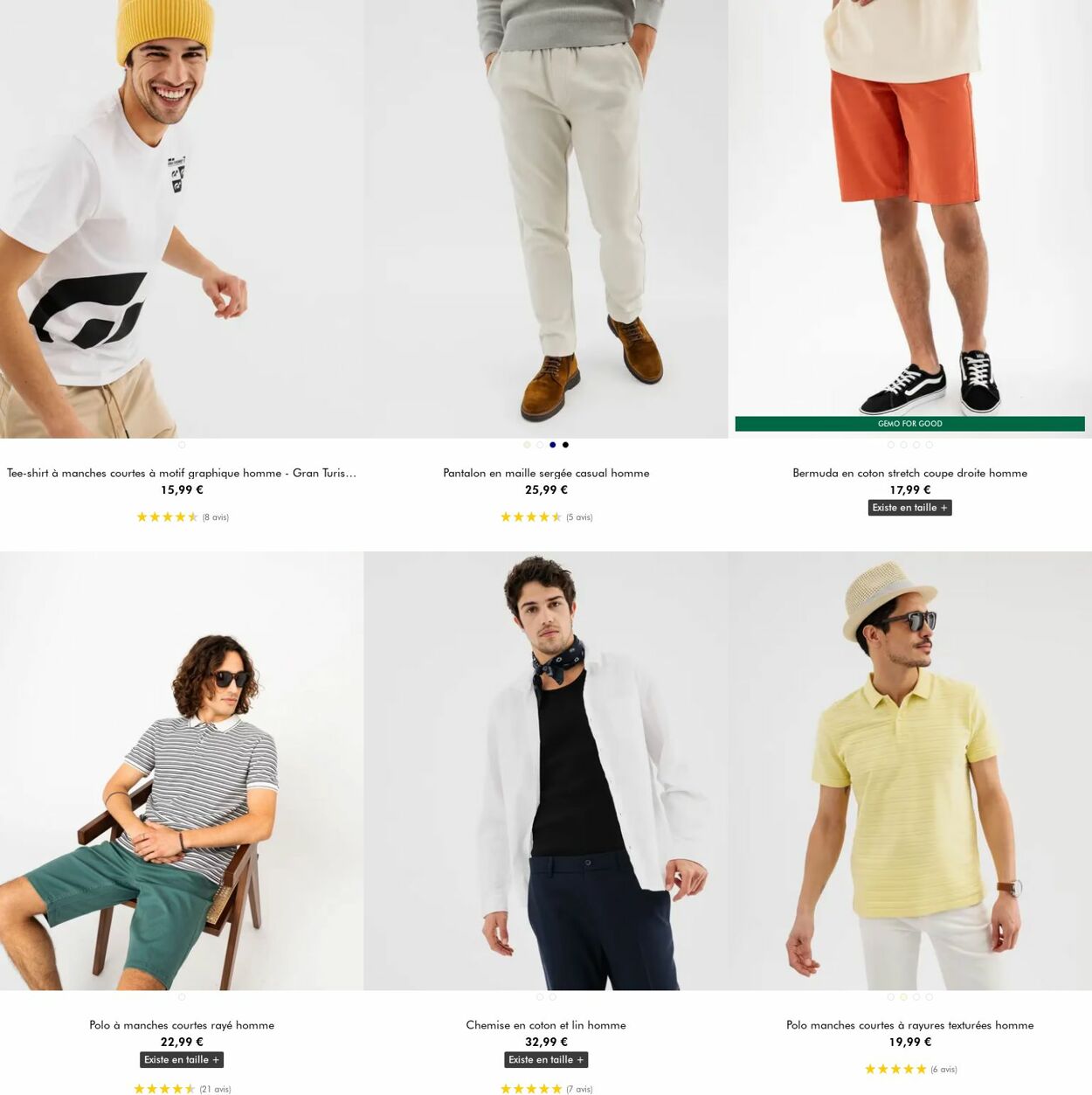Catalogue Gémo 06.08.2025 - 19.08.2025