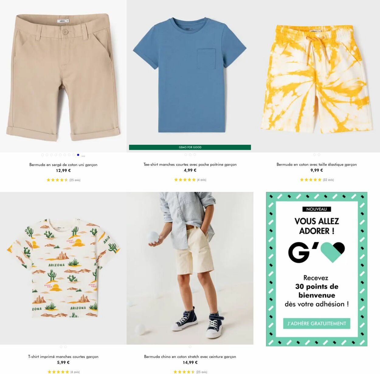 Catalogue Gémo 06.08.2025 - 19.08.2025