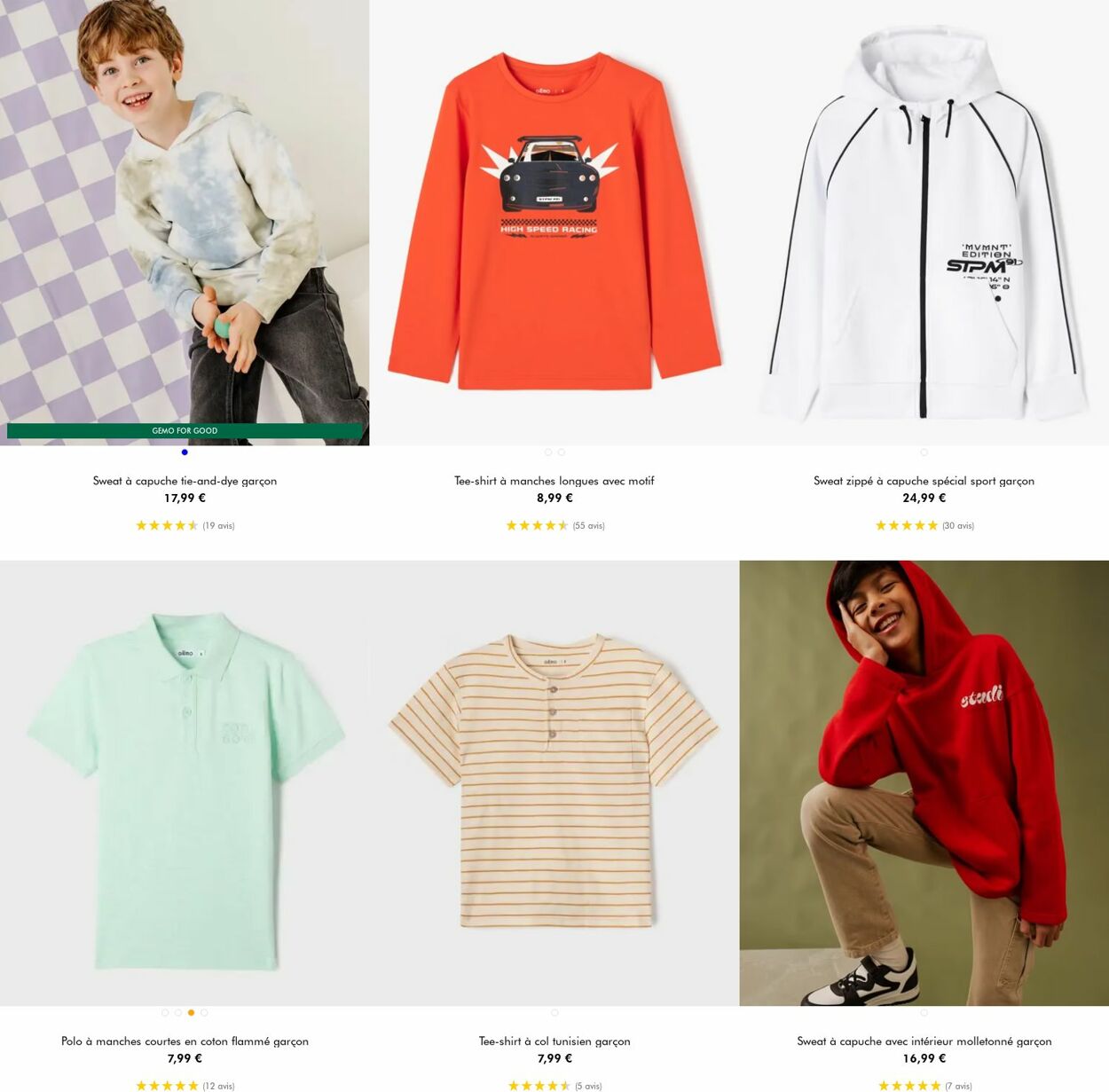 Catalogue Gémo 06.08.2025 - 19.08.2025
