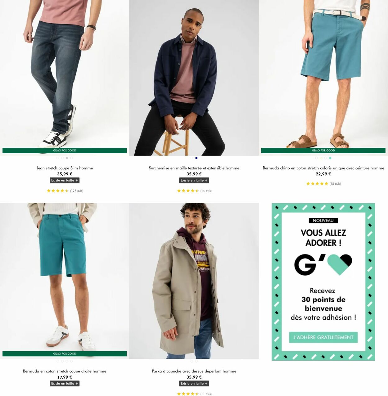 Catalogue Gémo 06.08.2025 - 19.08.2025