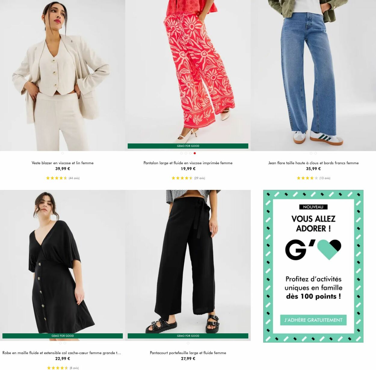 Catalogue Gémo 06.08.2025 - 19.08.2025