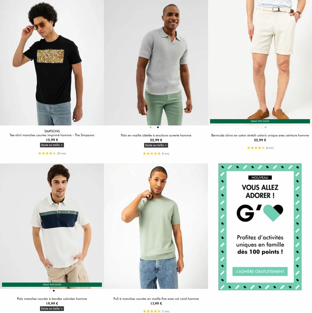 Catalogue Gémo 06.08.2025 - 19.08.2025
