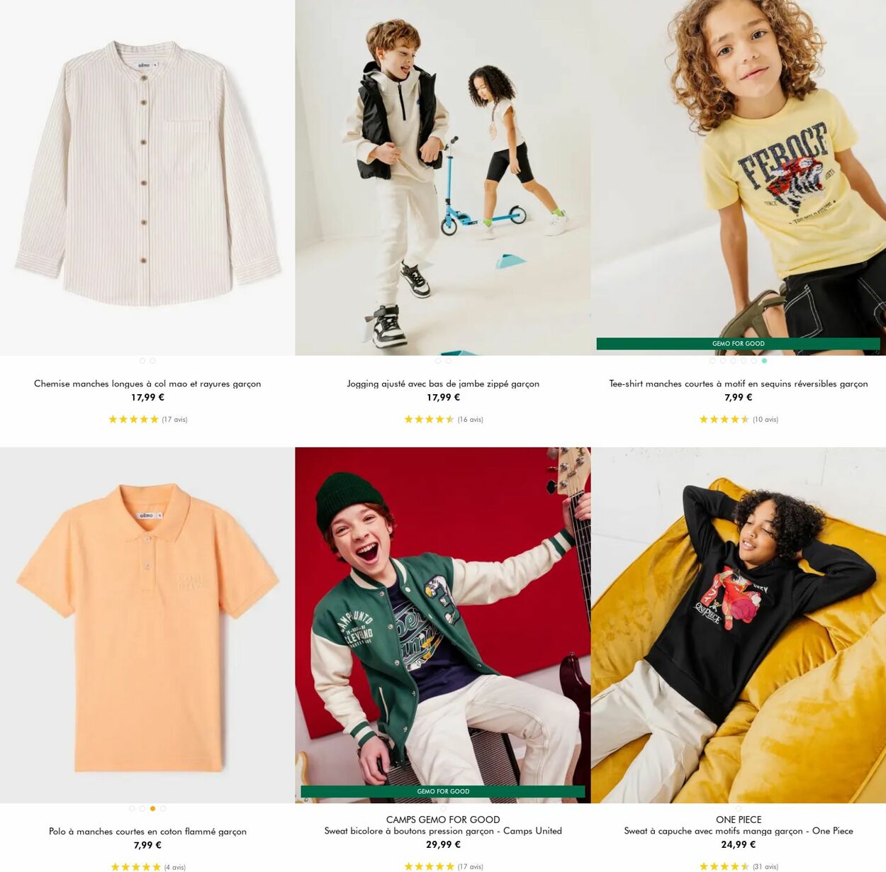 Catalogue Gémo 06.08.2025 - 19.08.2025