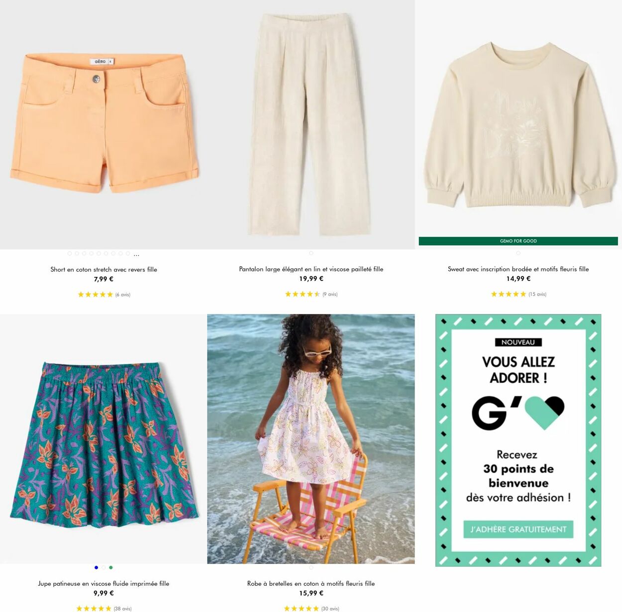 Catalogue Gémo 06.08.2025 - 19.08.2025