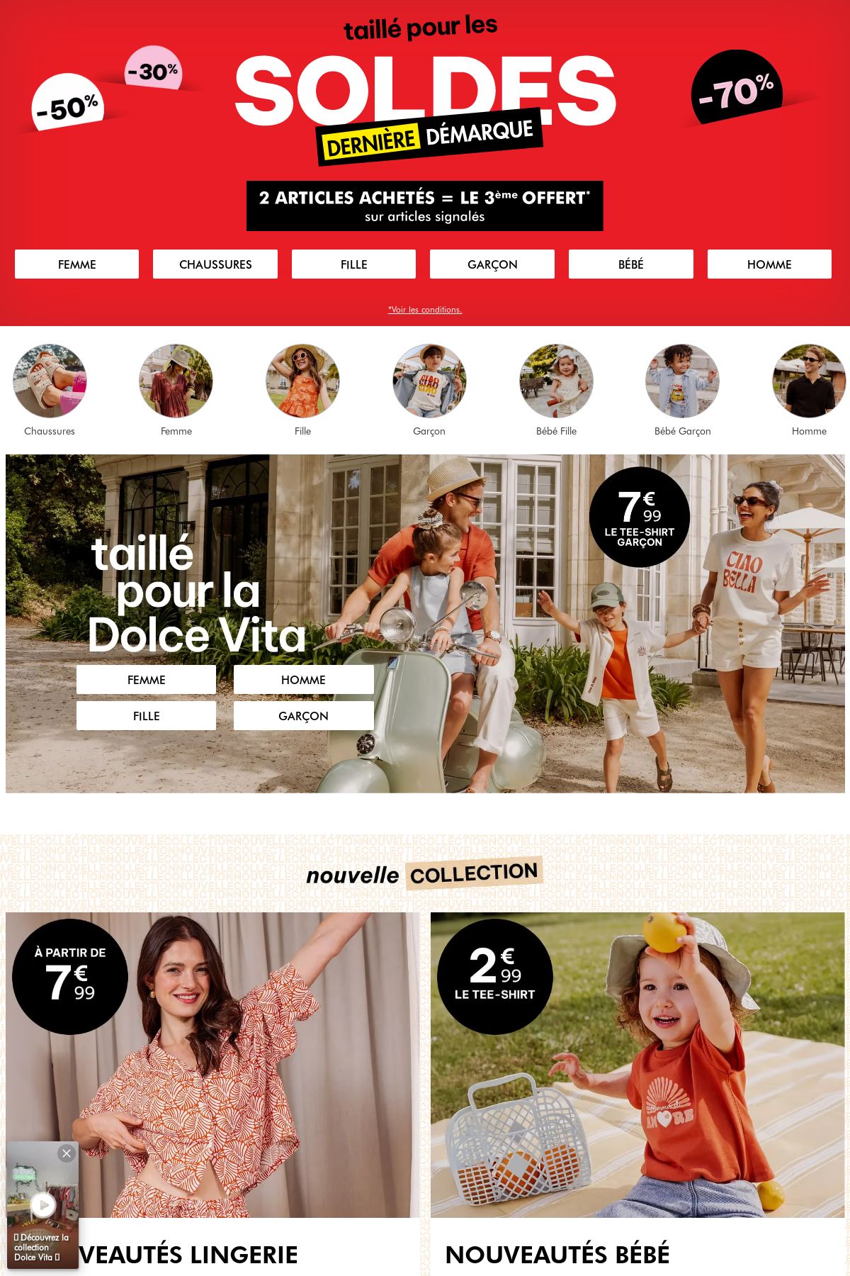 Catalogue Gémo 09.07.2025 - 22.07.2025