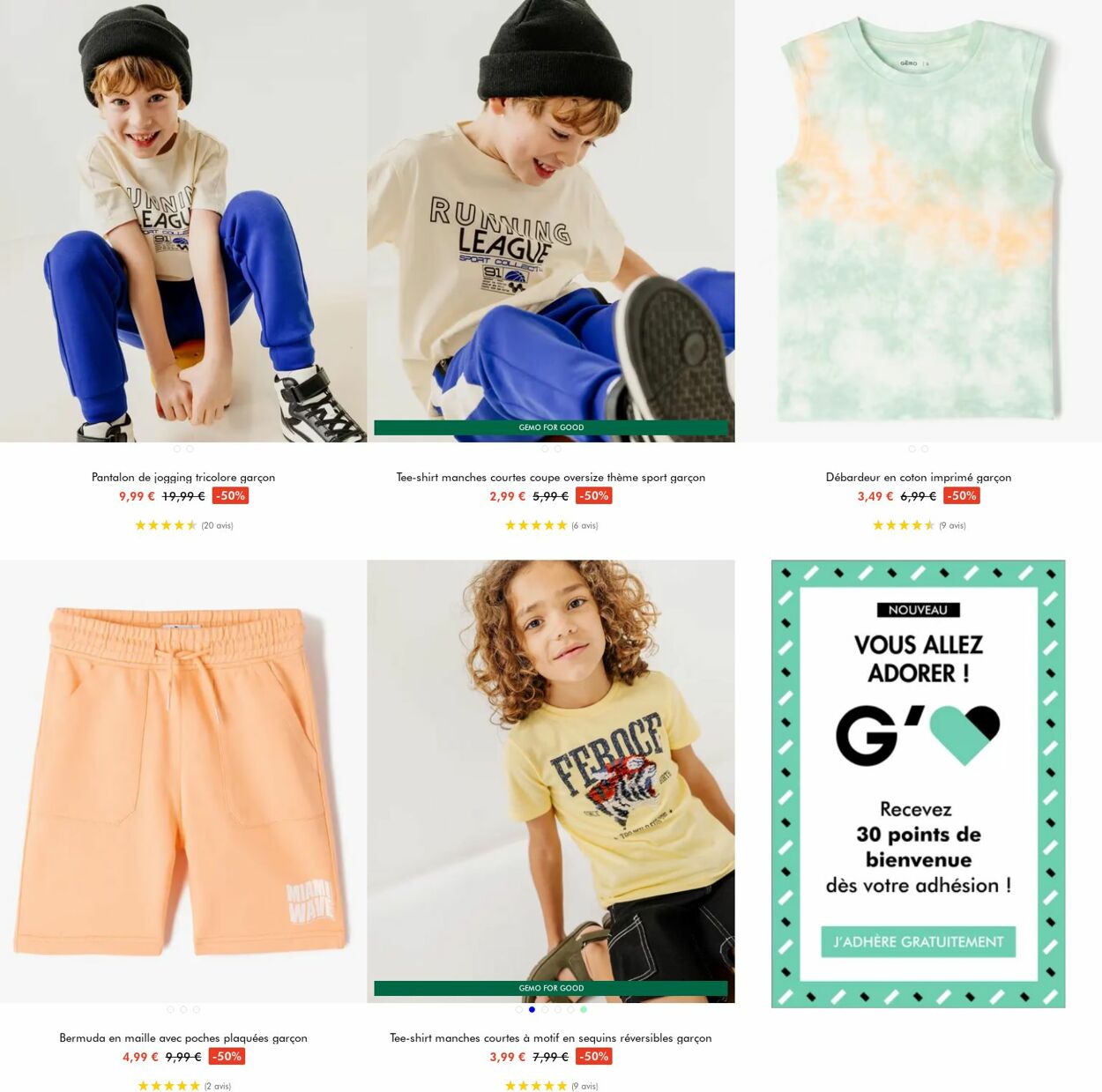 Catalogue Gémo 09.07.2025 - 22.07.2025