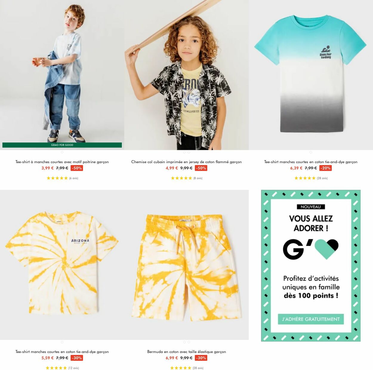 Catalogue Gémo 09.07.2025 - 22.07.2025