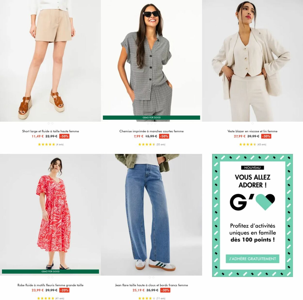 Catalogue Gémo 09.07.2025 - 22.07.2025