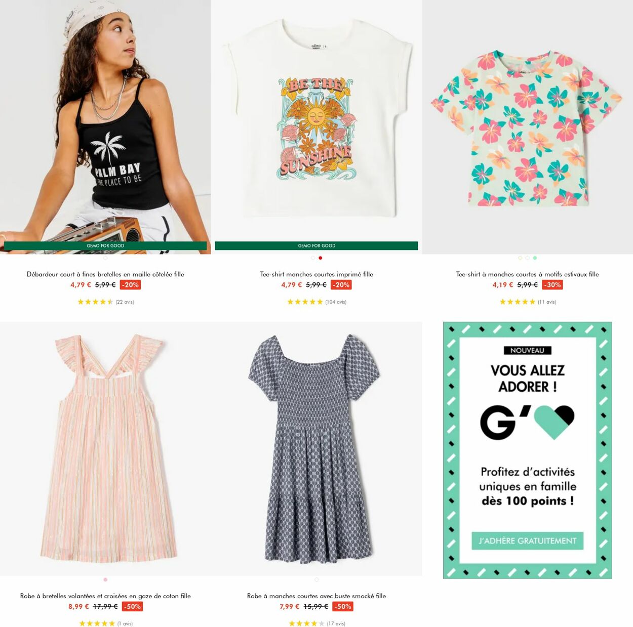 Catalogue Gémo 09.07.2025 - 22.07.2025