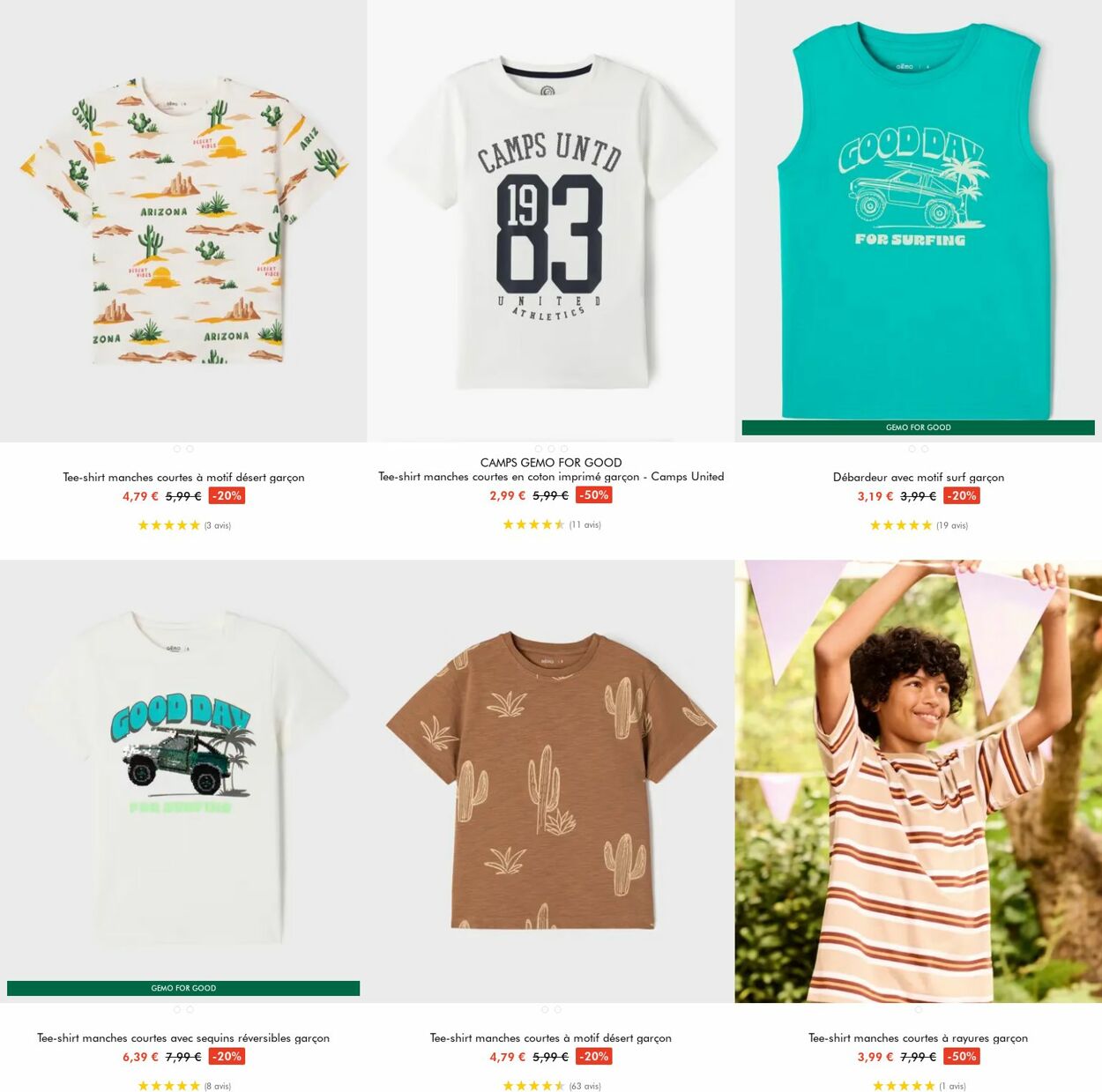 Catalogue Gémo 09.07.2025 - 22.07.2025