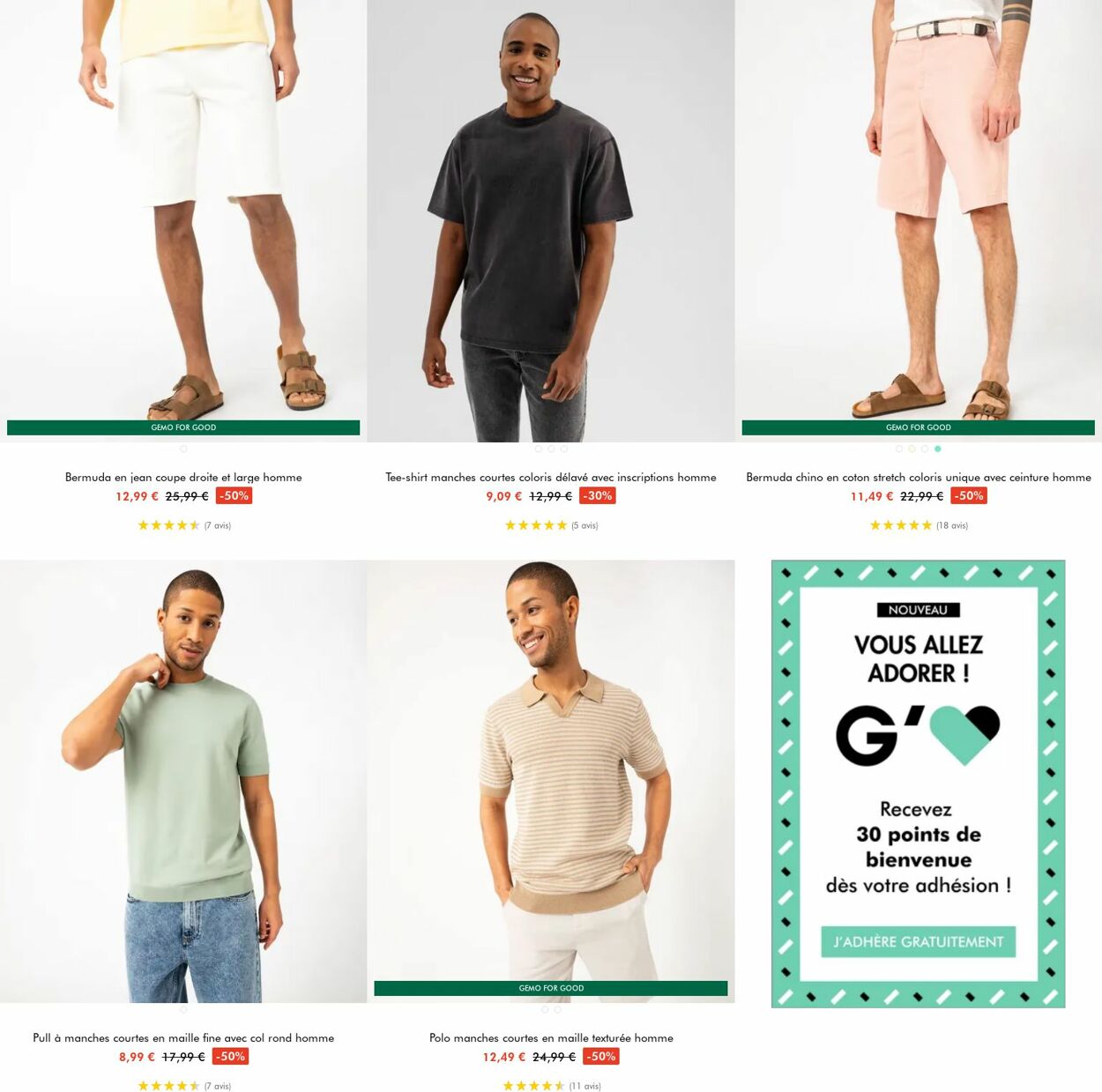 Catalogue Gémo 09.07.2025 - 22.07.2025
