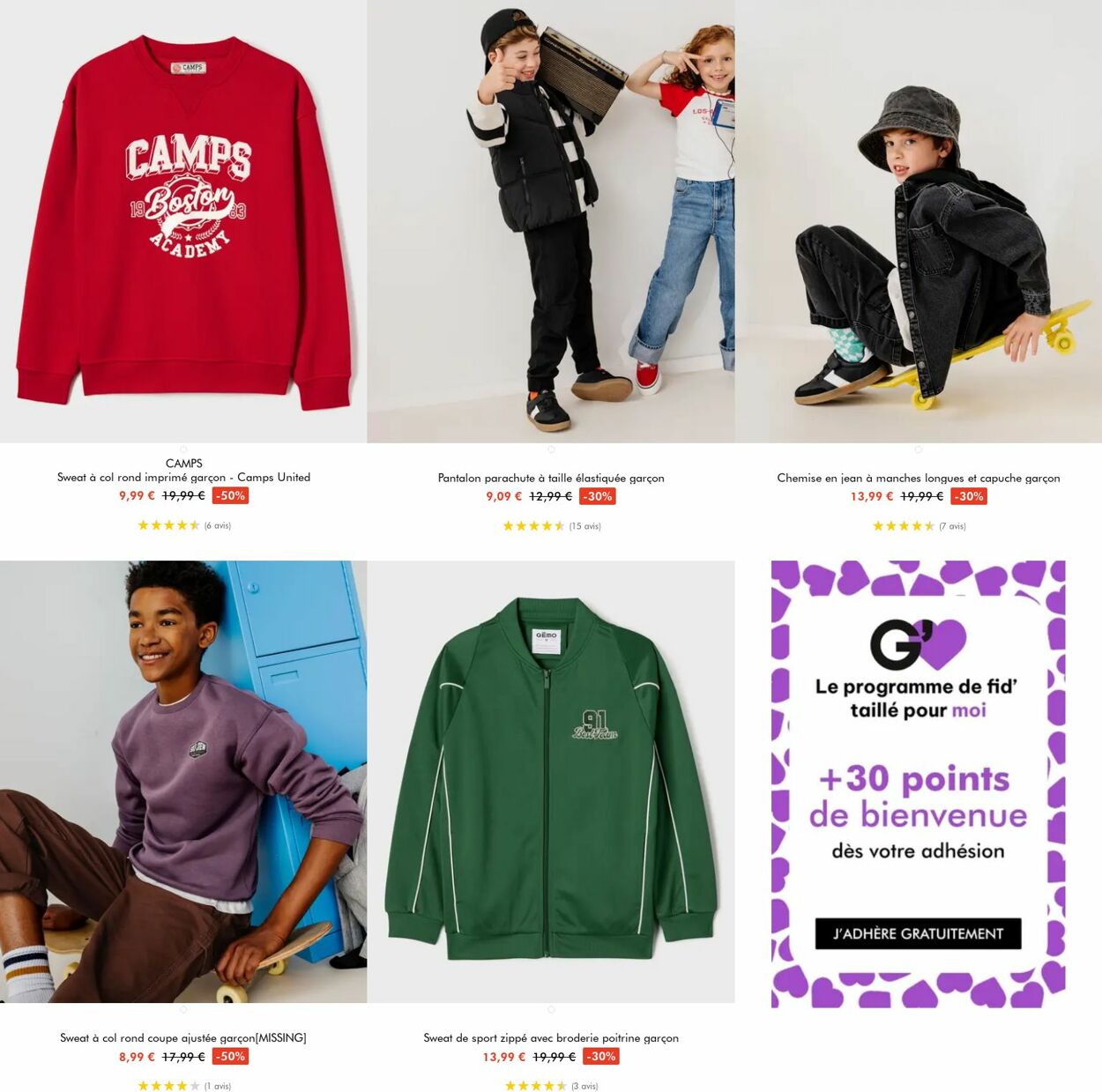 Catalogue Gémo 22.10.2025 - 04.11.2025