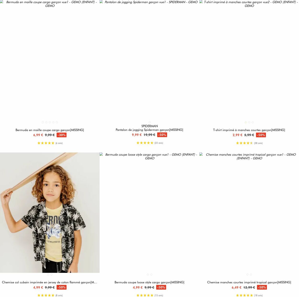 Catalogue Gémo 22.10.2025 - 04.11.2025