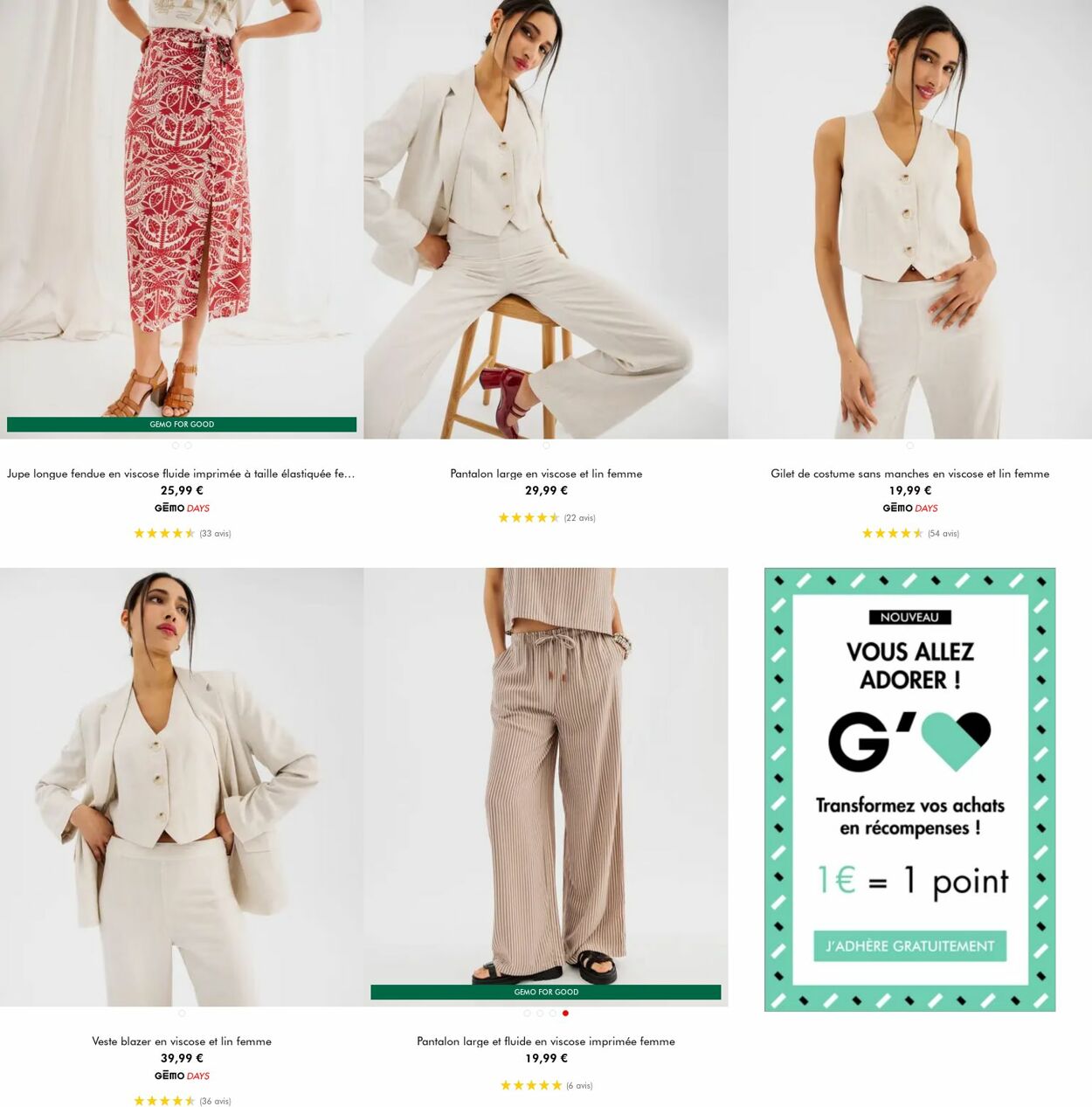 Catalogue Gémo 11.06.2025 - 24.06.2025