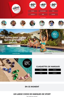 Catalogue Gémo 11.06.2025 - 24.06.2025