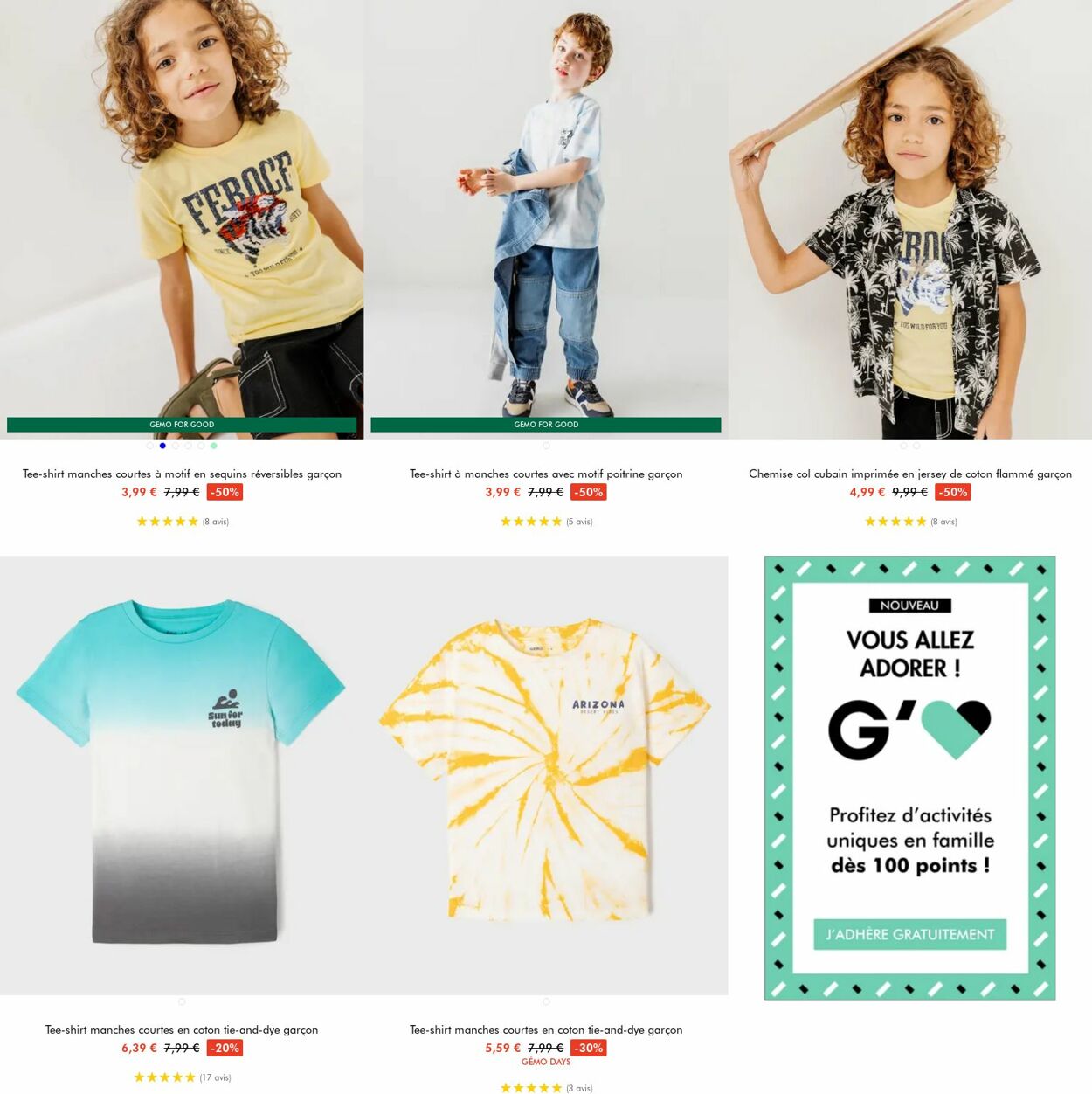 Catalogue Gémo 25.06.2025 - 08.07.2025